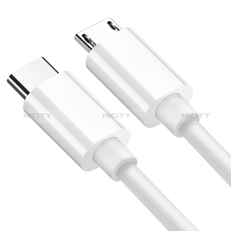 Kabel USB 2.0 Android Universal 2A H02 für Apple iPad Air 5 10.9 (2022) Weiß groß