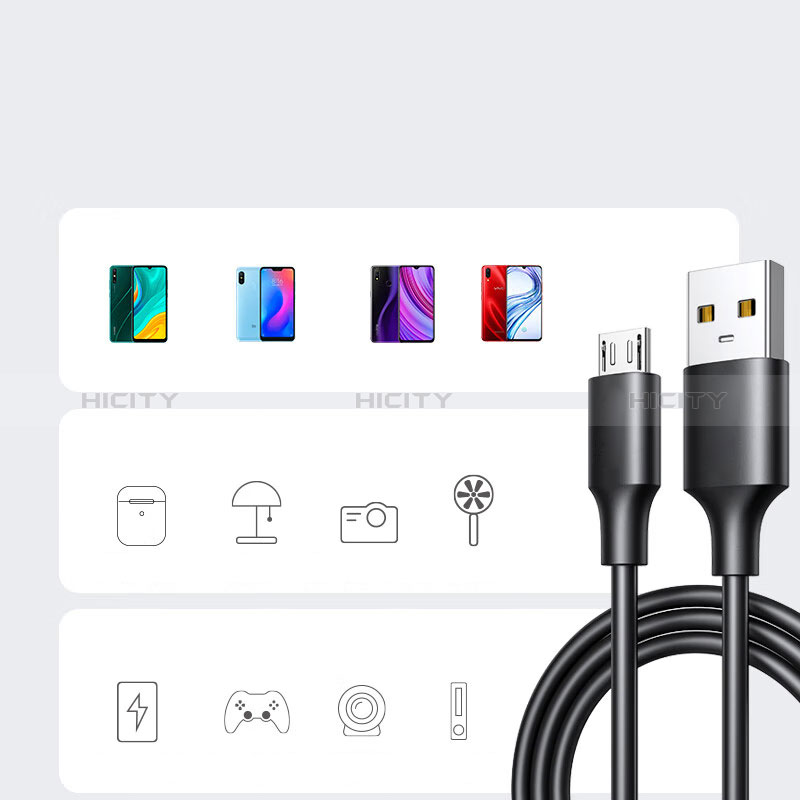 Kabel USB 2.0 Android Universal 2A H03 für Apple iPad Air 5 10.9 (2022) groß