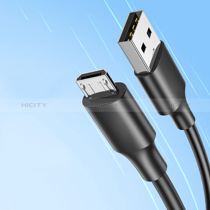 Kabel USB 2.0 Android Universal 2A H03 für Apple iPad Pro 12.9 (2021) Schwarz
