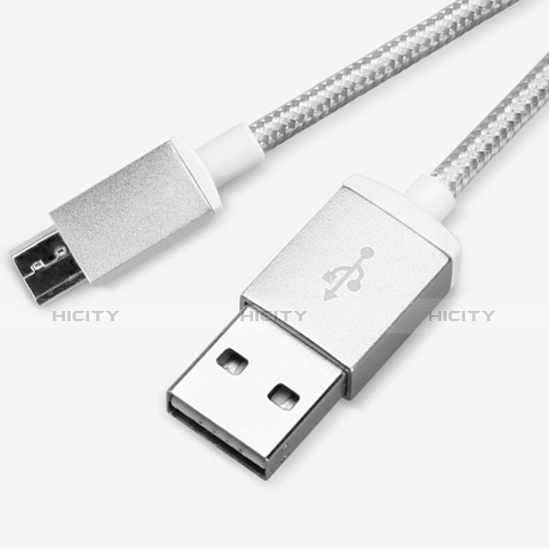 Kabel USB 2.0 Android Universal A02 Silber