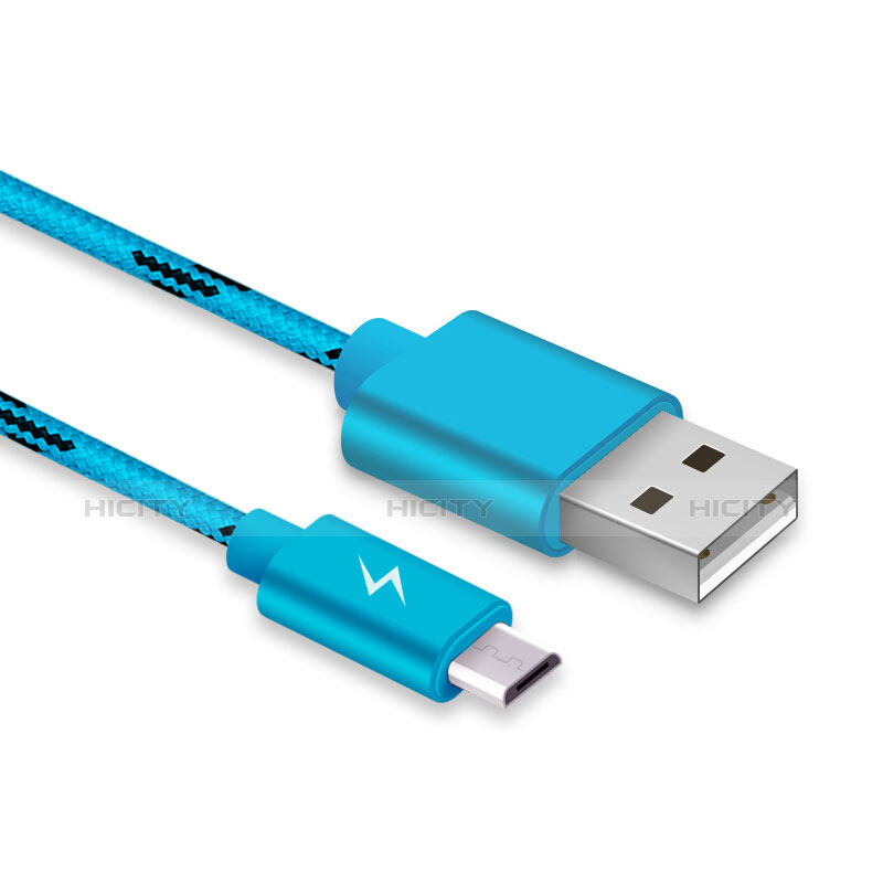 Kabel USB 2.0 Android Universal A03 Hellblau