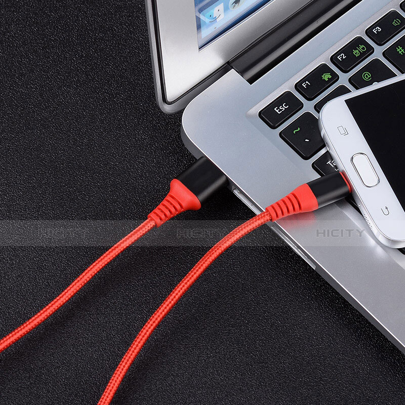 Kabel USB 2.0 Android Universal A06 Rot