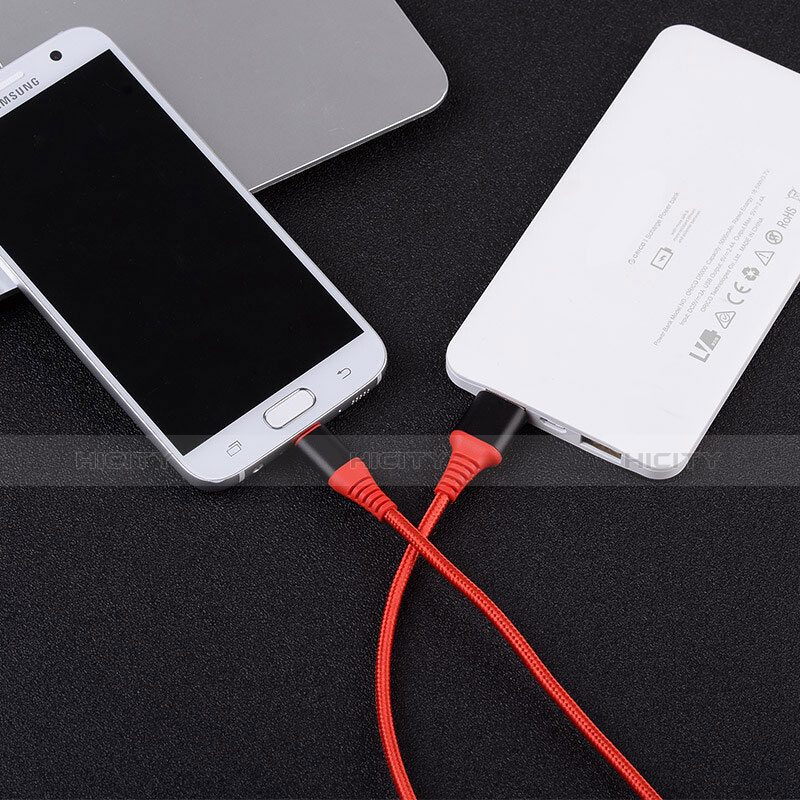 Kabel USB 2.0 Android Universal A06 Rot