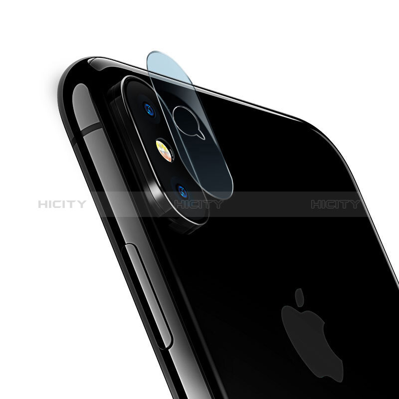 Kameraschutz Gehärtetes Glas Glasfolie F04 für Apple iPhone X Klar