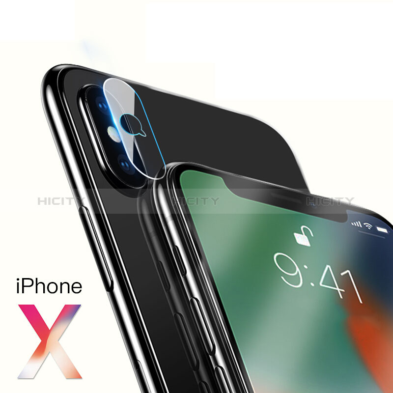 Kameraschutz Gehärtetes Glas Glasfolie F04 für Apple iPhone Xs Klar