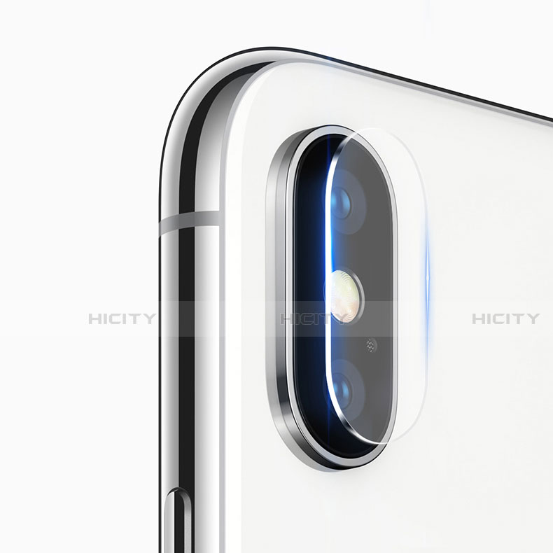 Kameraschutz Gehärtetes Glas Glasfolie für Apple iPhone X Klar