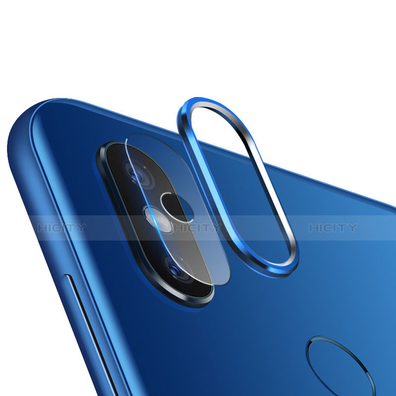 Kameraschutz Gehärtetes Glas Glasfolie für Xiaomi Mi 8 Blau