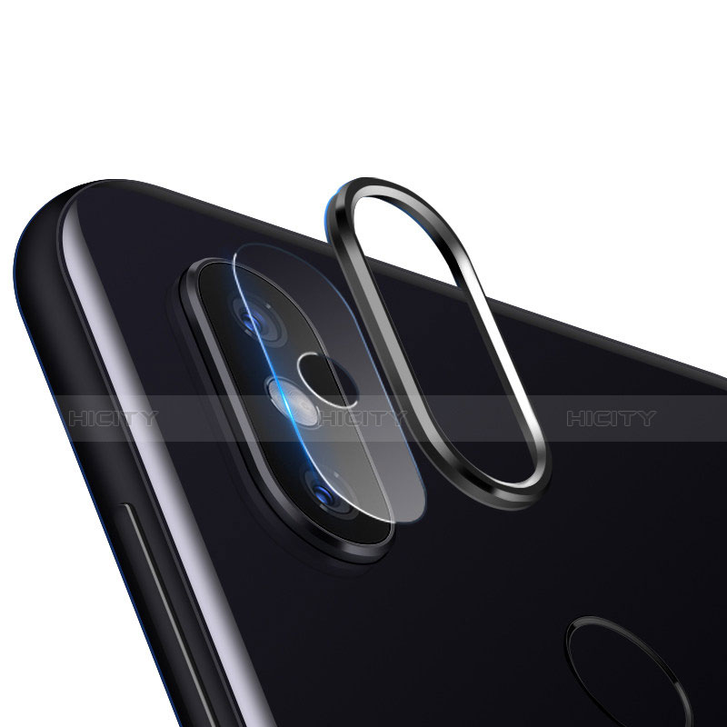 Kameraschutz Gehärtetes Glas Glasfolie für Xiaomi Mi 8 Schwarz