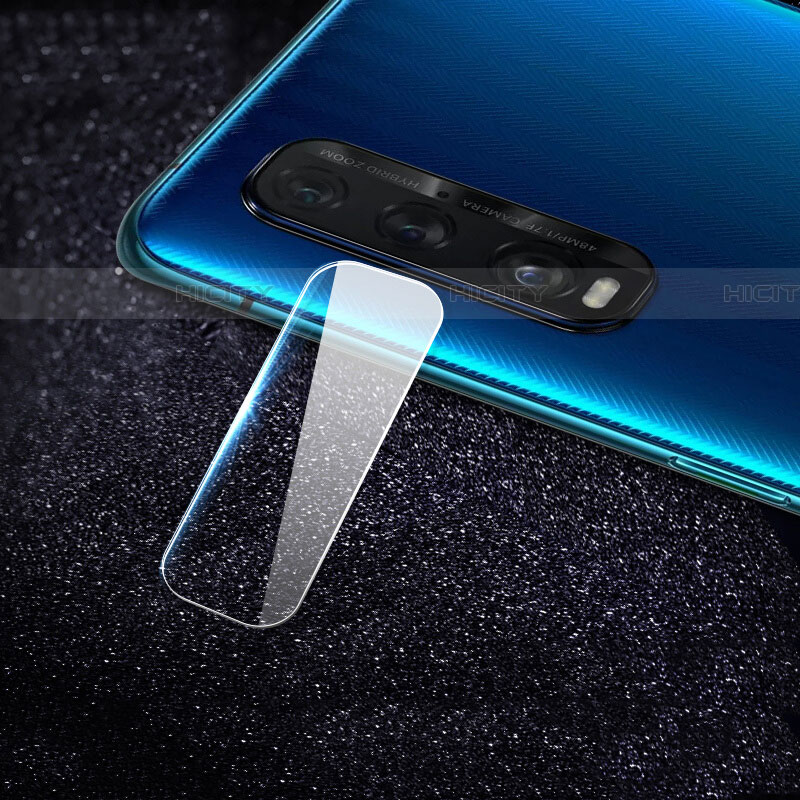 Kameraschutz Gehärtetes Glas Glasfolie Skins zum Aufkleben C01 Panzerglas für Oppo Find X2 Klar Plus