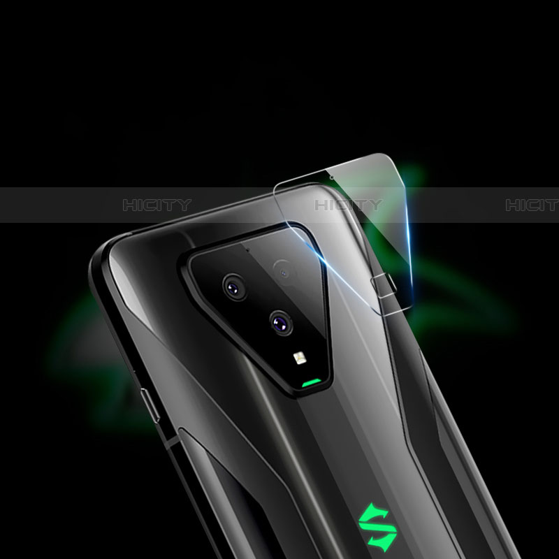 Kameraschutz Gehärtetes Glas Glasfolie Skins zum Aufkleben C02 Panzerglas für Xiaomi Black Shark 3 Klar Plus