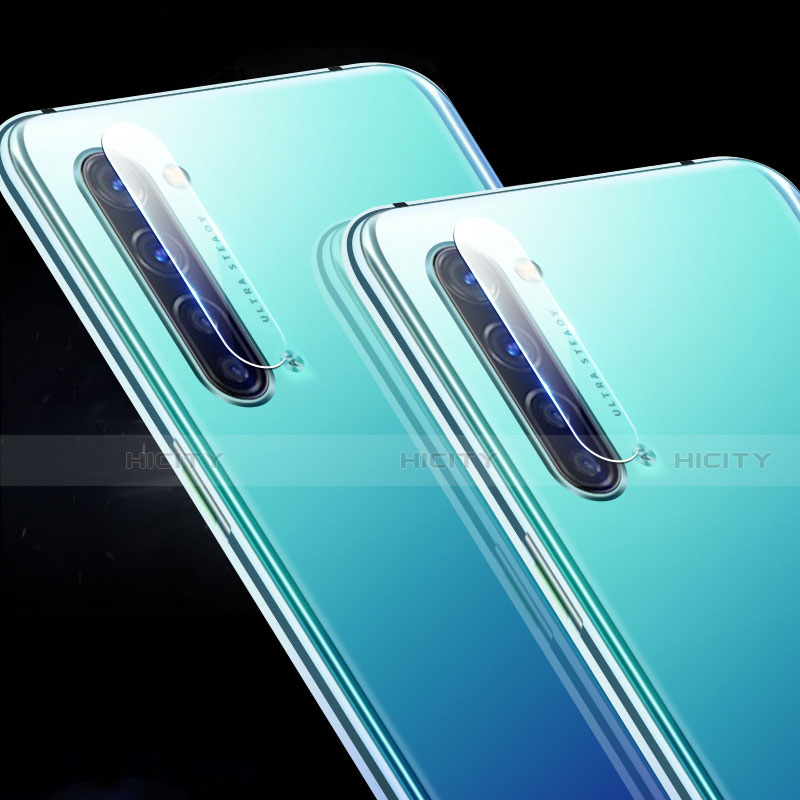 Kameraschutz Gehärtetes Glas Glasfolie Skins zum Aufkleben Panzerglas für Oppo F15 Klar