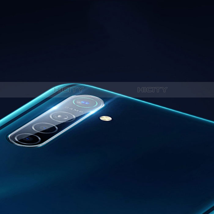 Kameraschutz Gehärtetes Glas Glasfolie Skins zum Aufkleben Panzerglas für Realme X2 Klar groß