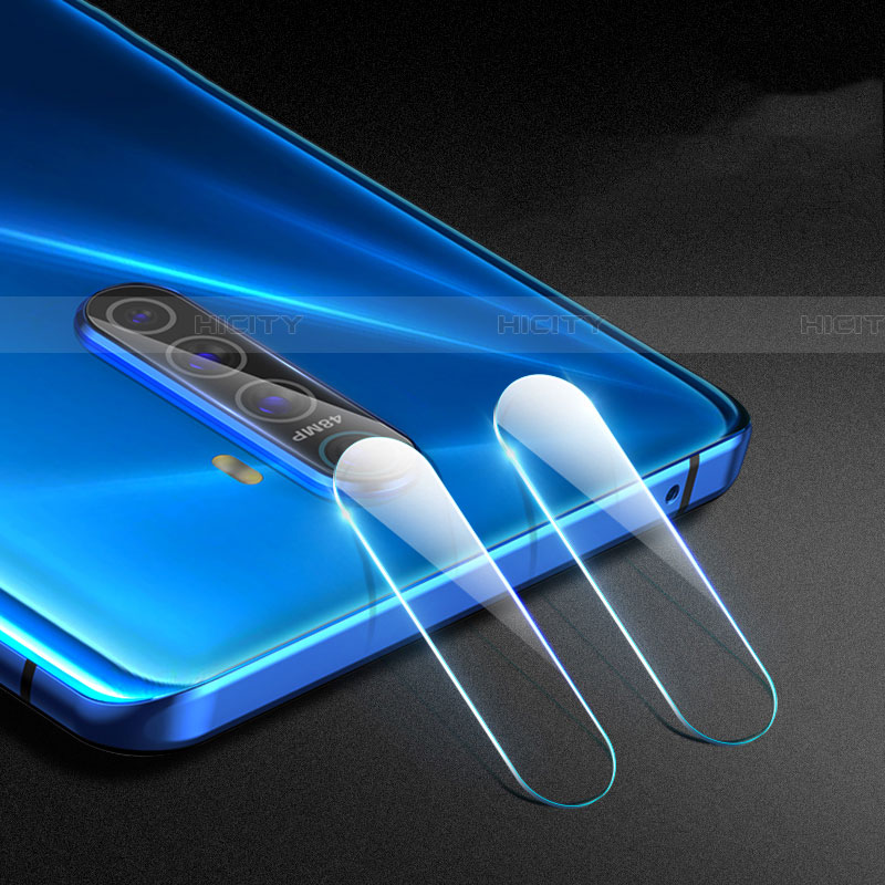 Kameraschutz Gehärtetes Glas Glasfolie Skins zum Aufkleben Panzerglas für Realme X2 Pro Klar