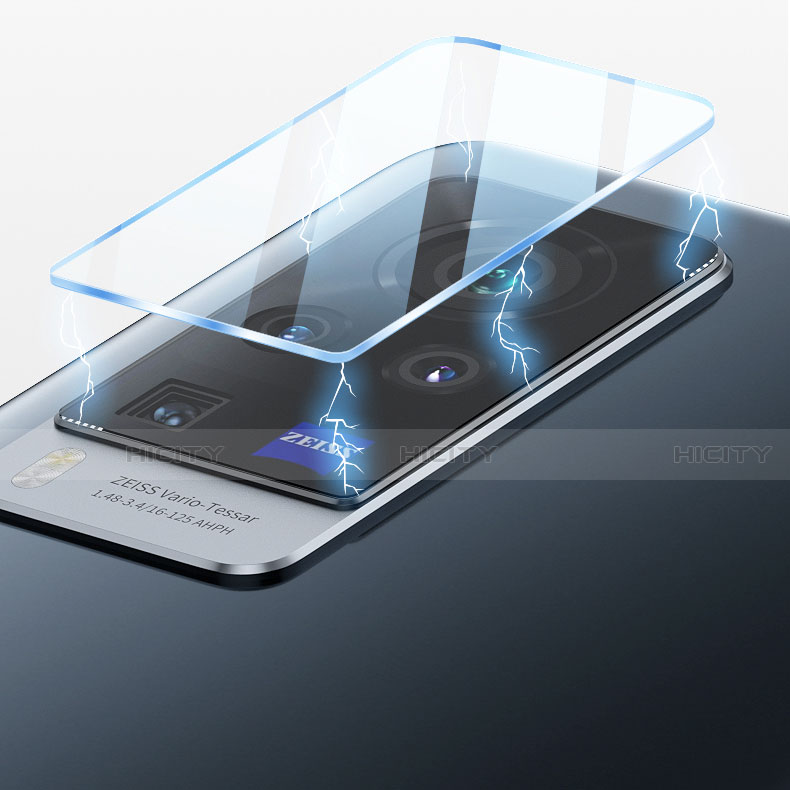 Kameraschutz Gehärtetes Glas Glasfolie Skins zum Aufkleben Panzerglas für Vivo X60 Pro 5G Klar