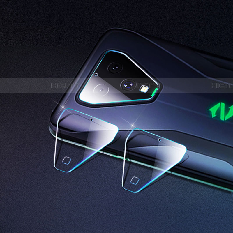 Kameraschutz Gehärtetes Glas Glasfolie Skins zum Aufkleben Panzerglas für Xiaomi Black Shark 3 Klar Plus