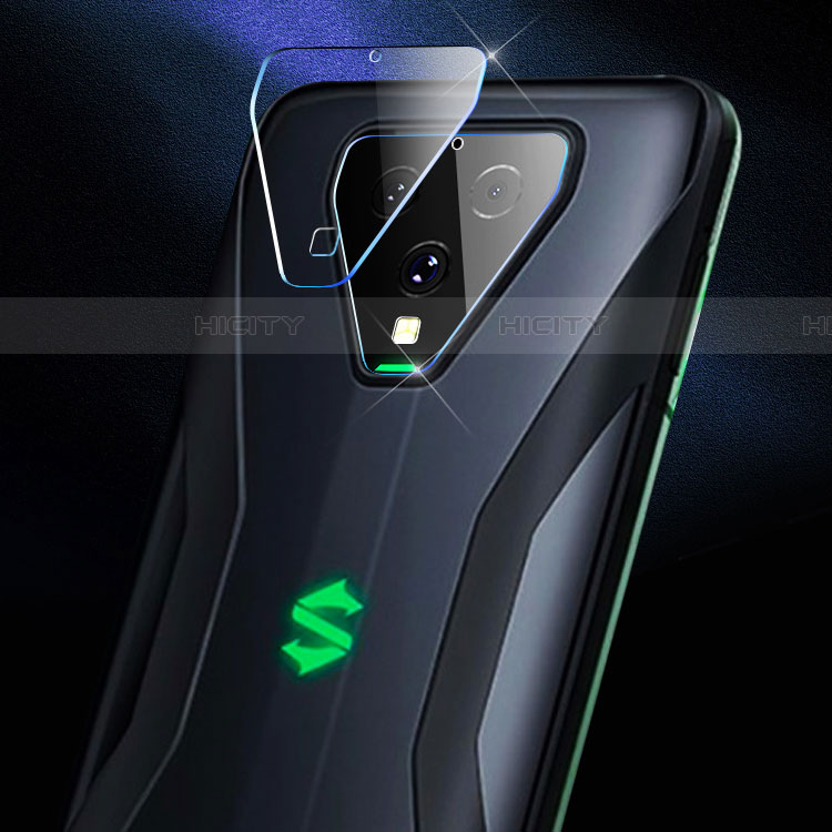 Kameraschutz Gehärtetes Glas Glasfolie Skins zum Aufkleben Panzerglas für Xiaomi Black Shark 3 Klar groß