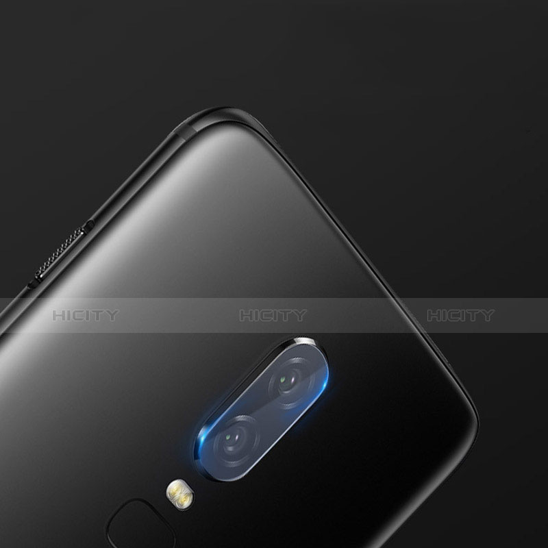 Kameraschutz Gehärtetes Glas Glasfolie Skins zum Aufkleben Panzerglas R01 für OnePlus 6 Klar