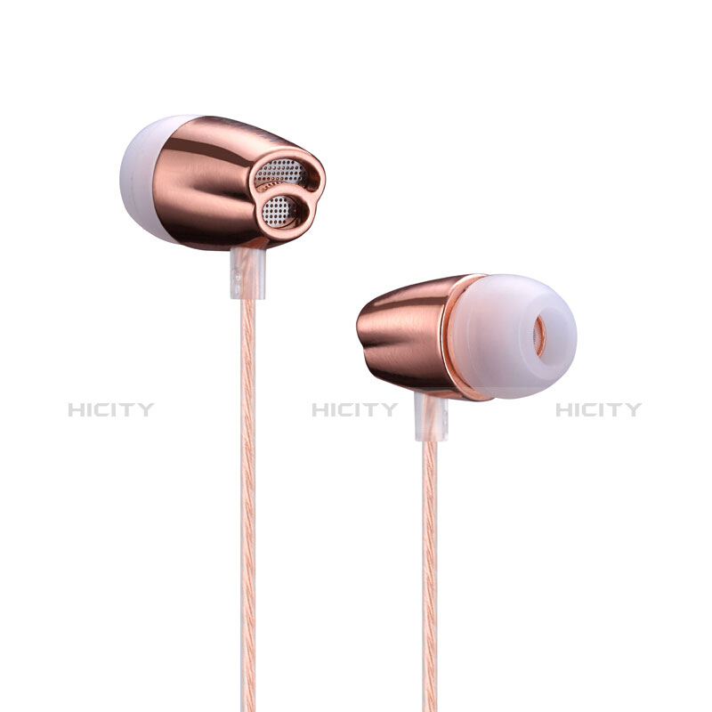 Kopfhörer Stereo Sport Ohrhörer In Ear Headset H26 Rosegold