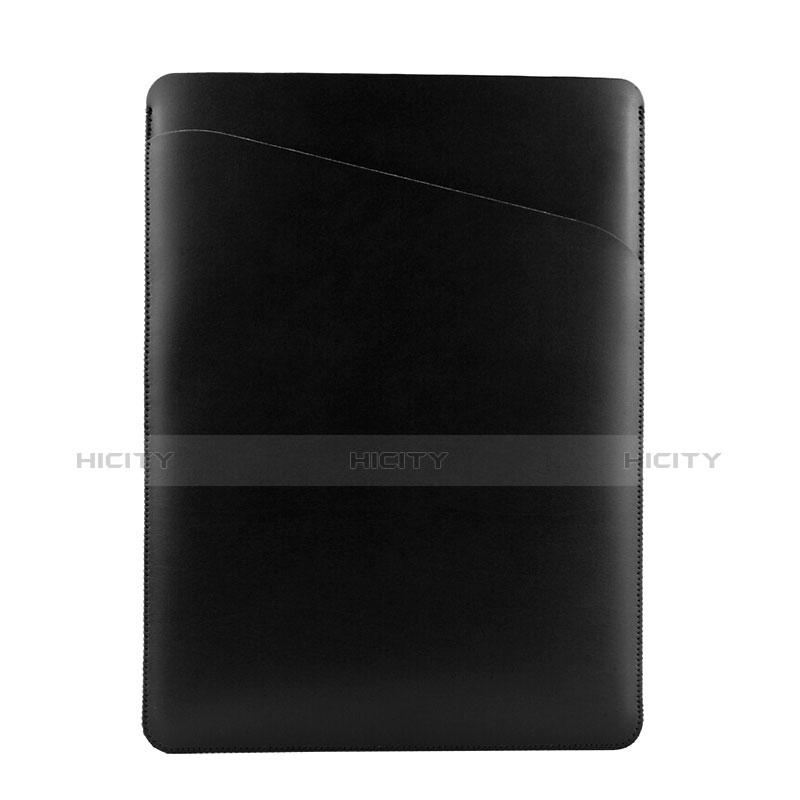 Leder Handy Tasche Sleeve Schutz Hülle für Apple iPad 2 Schwarz