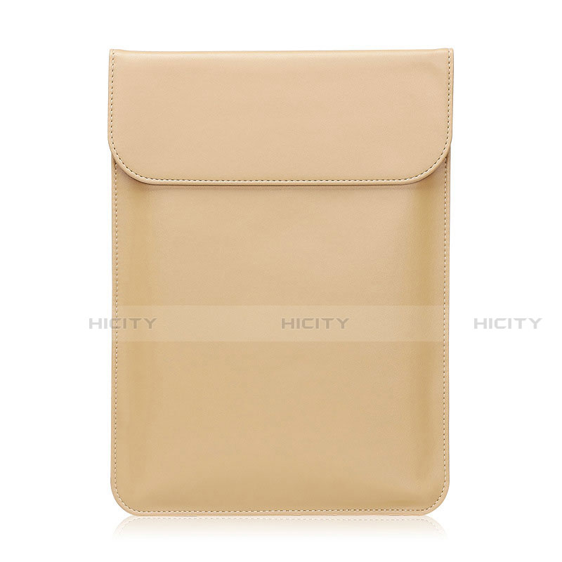 Leder Handy Tasche Sleeve Schutz Hülle für Samsung Galaxy Book S 13.3 SM-W767 Gold