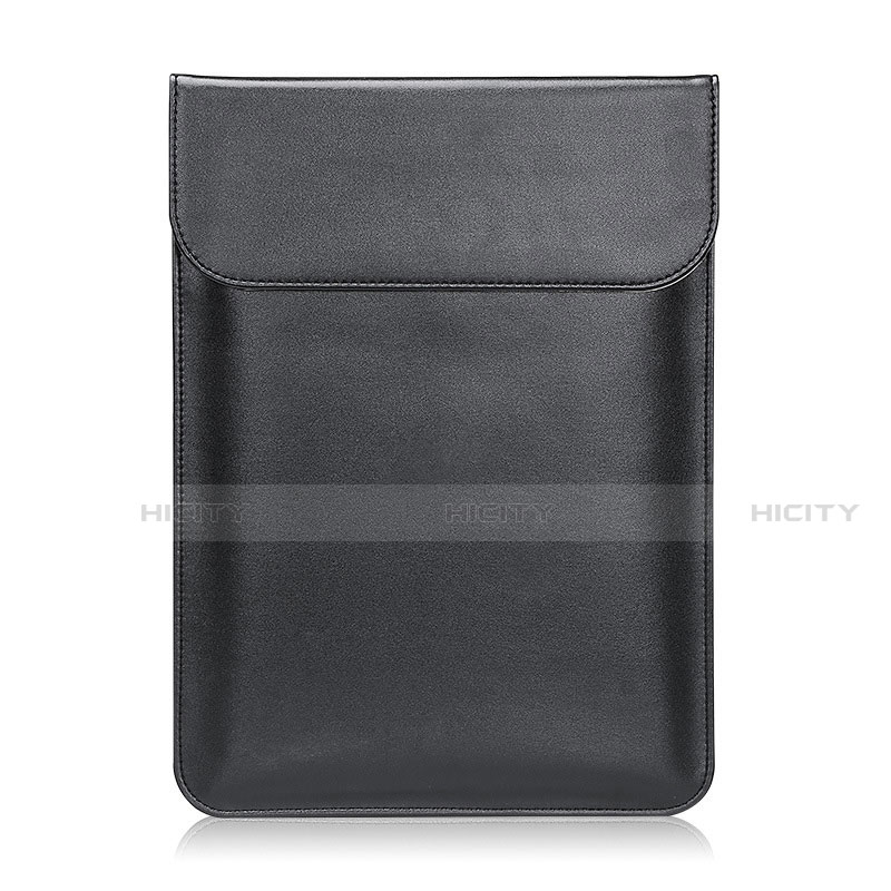 Leder Handy Tasche Sleeve Schutz Hülle L01 für Huawei Honor MagicBook 15 Schwarz Plus