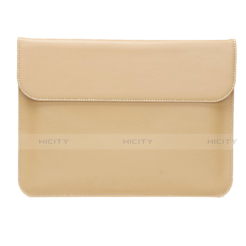 Leder Handy Tasche Sleeve Schutz Hülle L02 für Huawei Honor MagicBook Pro (2020) 16.1 Gold