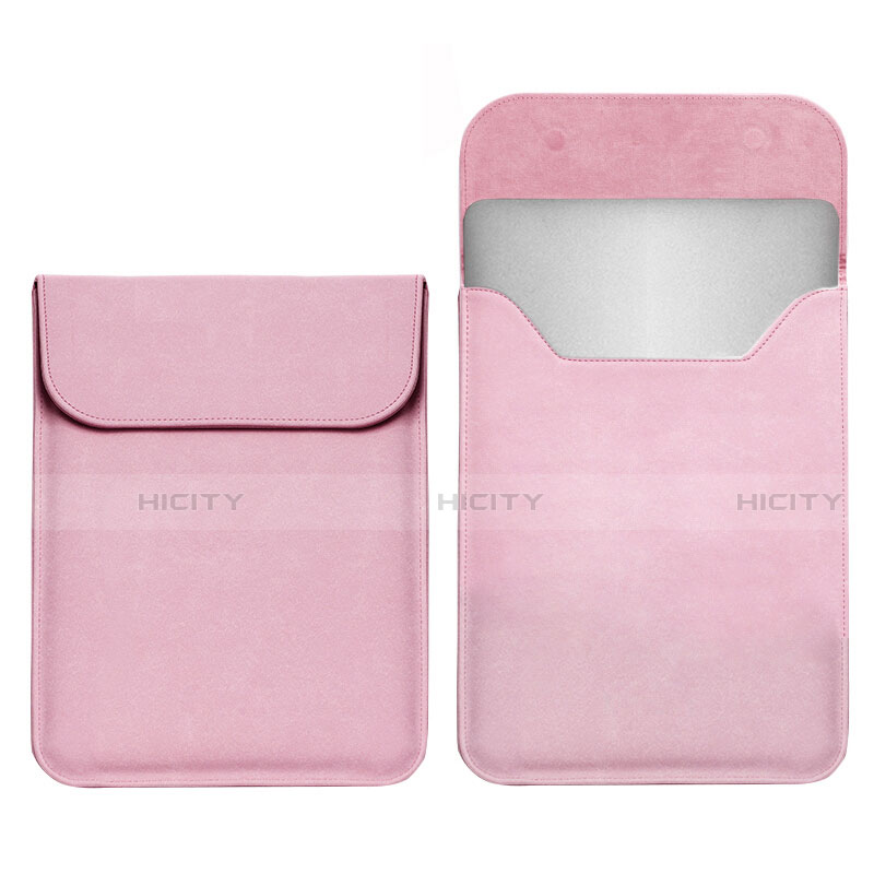 Leder Handy Tasche Sleeve Schutz Hülle L03 für Samsung Galaxy Book Flex 13.3 NP930QCG Rosa