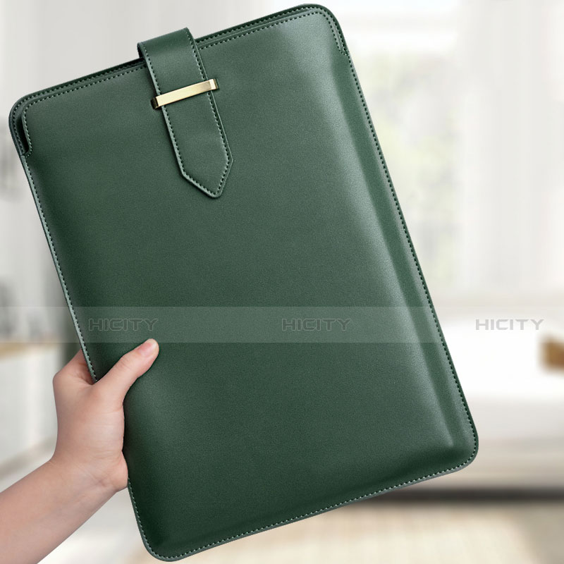 Leder Handy Tasche Sleeve Schutz Hülle L04 für Apple MacBook Air 11 zoll groß