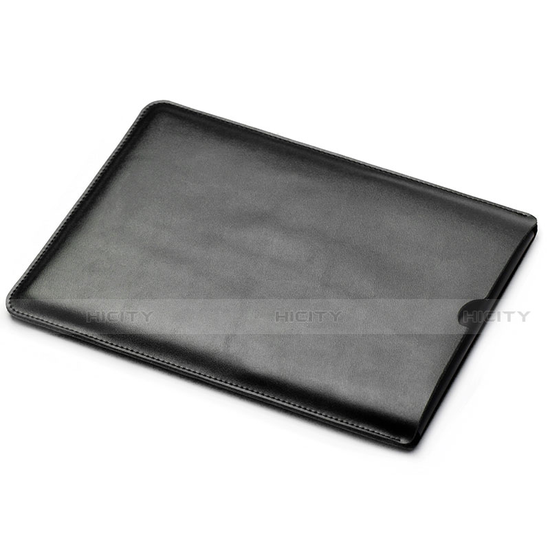 Leder Handy Tasche Sleeve Schutz Hülle L05 für Huawei Matebook X Pro (2020) 13.9 Schwarz