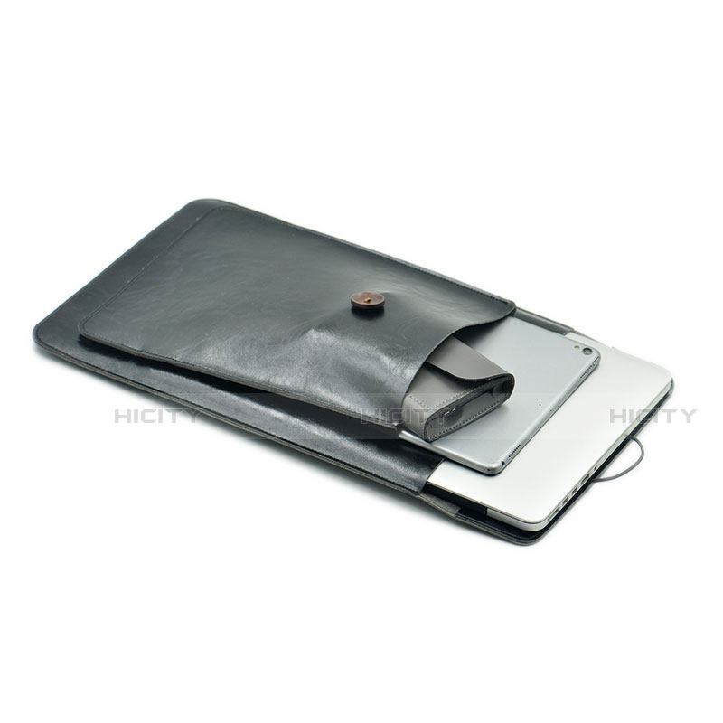 Leder Handy Tasche Sleeve Schutz Hülle L09 für Apple MacBook Air 11 zoll