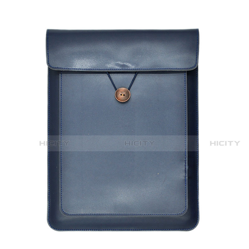 Leder Handy Tasche Sleeve Schutz Hülle L09 für Apple MacBook Air 13 zoll (2020) groß