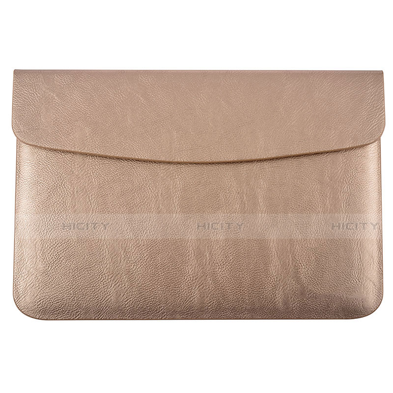 Leder Handy Tasche Sleeve Schutz Hülle L15 für Apple MacBook Air 13.3 zoll (2018) groß