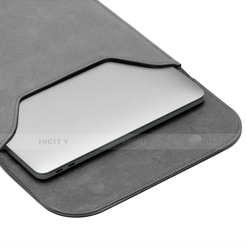 Leder Handy Tasche Sleeve Schutz Hülle L19 für Apple MacBook Air 13 zoll groß