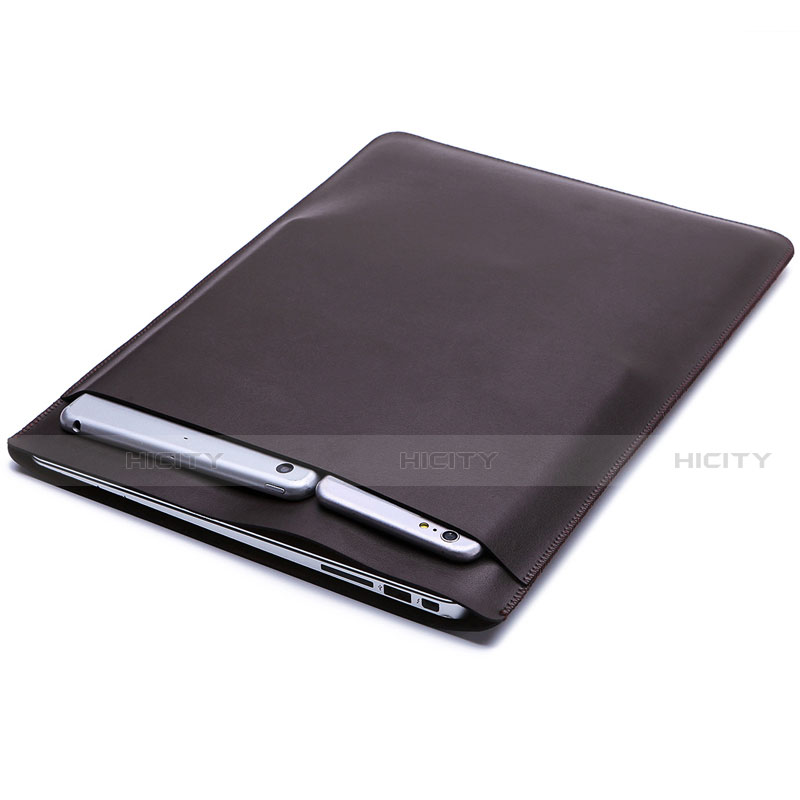 Leder Handy Tasche Sleeve Schutz Hülle L20 für Apple MacBook Air 13 zoll groß
