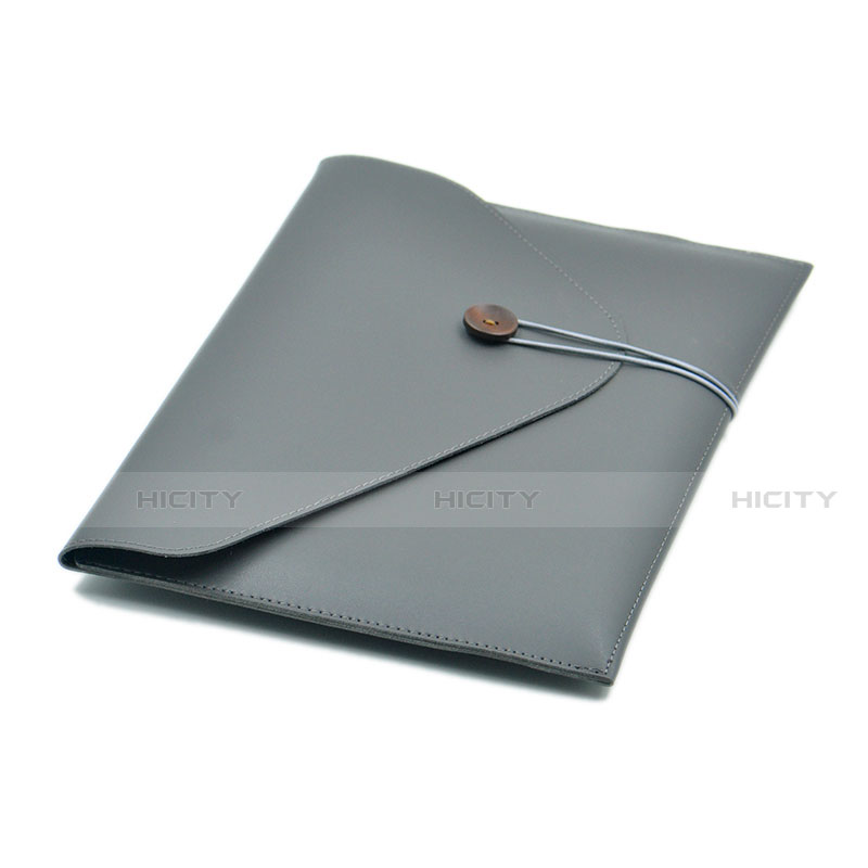 Leder Handy Tasche Sleeve Schutz Hülle L22 für Apple MacBook Air 13.3 zoll (2018) groß