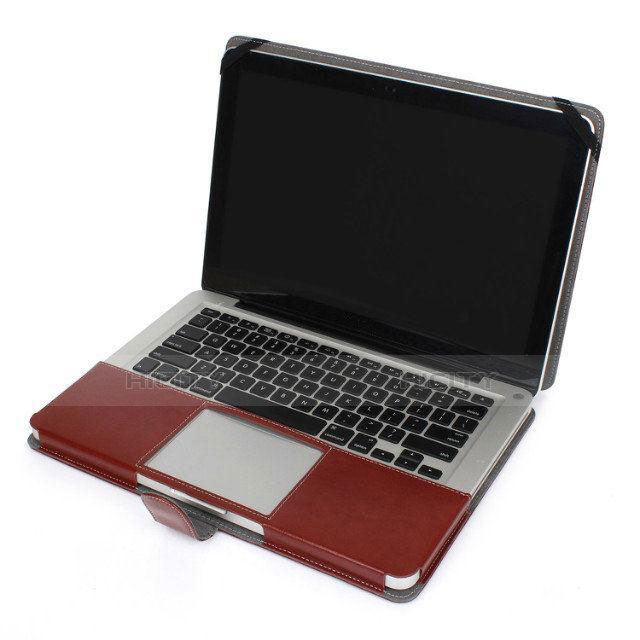 Leder Handy Tasche Sleeve Schutz Hülle L24 für Apple MacBook Pro 15 zoll