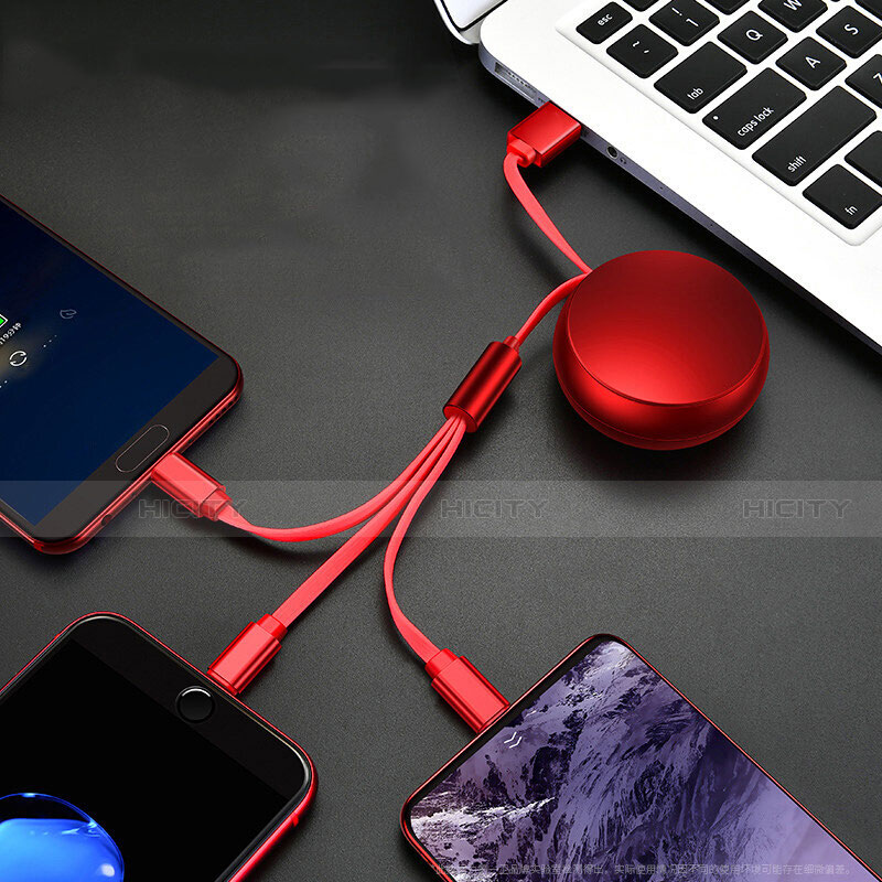 Lightning USB Ladekabel Kabel Android Micro USB C09 für Apple iPad New Air (2019)