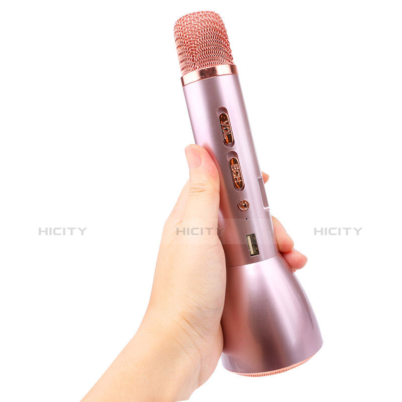 Mini-Stereo-Mikrofon Mic Bluetooth Rosegold groß