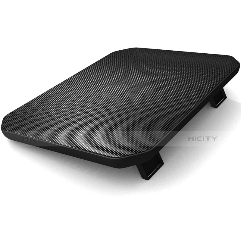 NoteBook Halter Halterung Kühler Cooler Kühlpad Lüfter Laptop Ständer 9 Zoll bis 16 Zoll Universal M20 für Huawei Honor MagicBook Pro (2020) 16.1 Schwarz groß