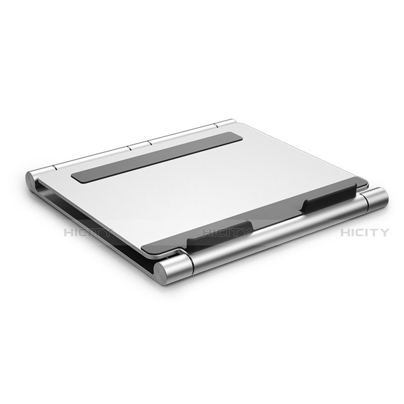 NoteBook Halter Halterung Laptop Ständer Universal K01 für Apple MacBook Air 13 zoll (2020) Silber groß