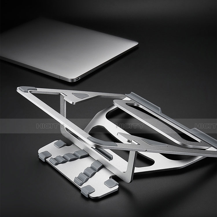 NoteBook Halter Halterung Laptop Ständer Universal K03 für Huawei Honor MagicBook 15 Silber