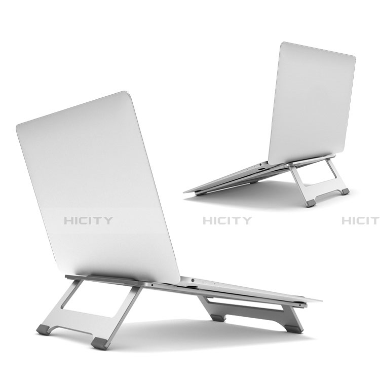 NoteBook Halter Halterung Laptop Ständer Universal K05 für Apple MacBook Air 13 zoll Silber