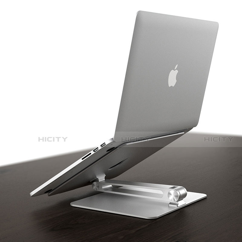 NoteBook Halter Halterung Laptop Ständer Universal K07 für Apple MacBook Air 13.3 zoll (2018) Silber groß