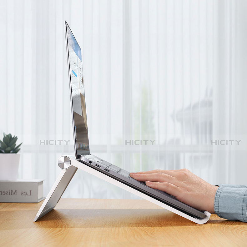 NoteBook Halter Halterung Laptop Ständer Universal K11 für Huawei Honor MagicBook 14 Silber Plus