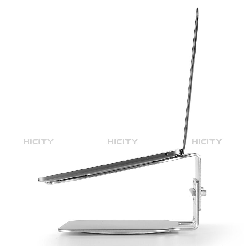 NoteBook Halter Halterung Laptop Ständer Universal S07 für Huawei Honor MagicBook 14 Silber