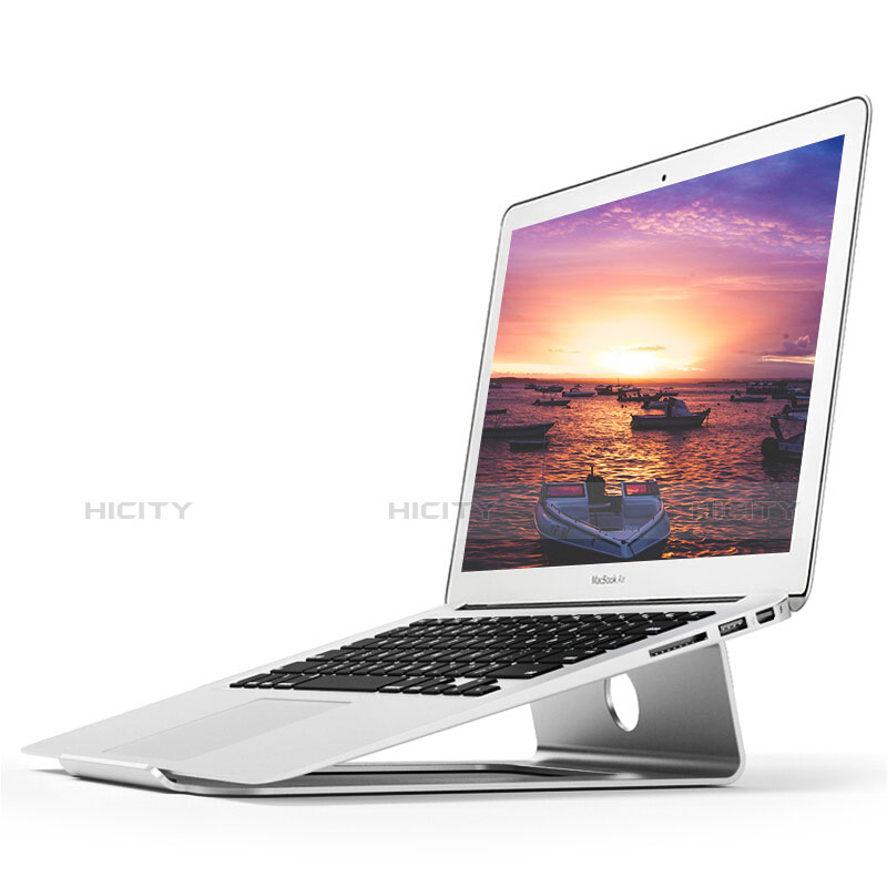 NoteBook Halter Halterung Laptop Ständer Universal S11 für Apple MacBook Pro 13 zoll Retina Silber