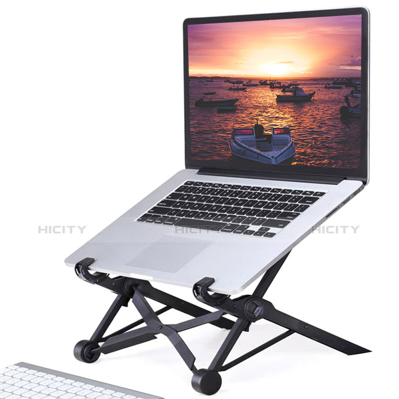 NoteBook Halter Halterung Laptop Ständer Universal S14 für Apple MacBook 12 zoll Schwarz