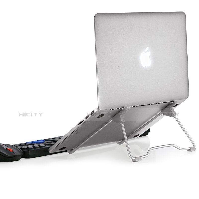 NoteBook Halter Halterung Laptop Ständer Universal S15 für Apple MacBook Air 13.3 zoll (2018) Silber