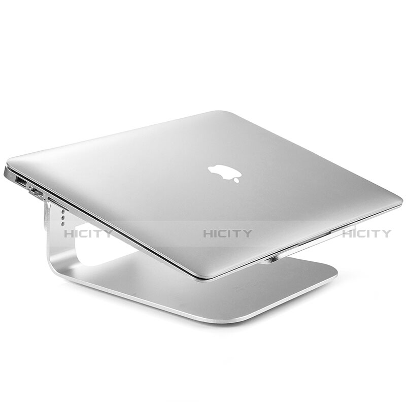 NoteBook Halter Halterung Laptop Ständer Universal S16 für Apple MacBook Air 13 zoll (2020) Silber groß