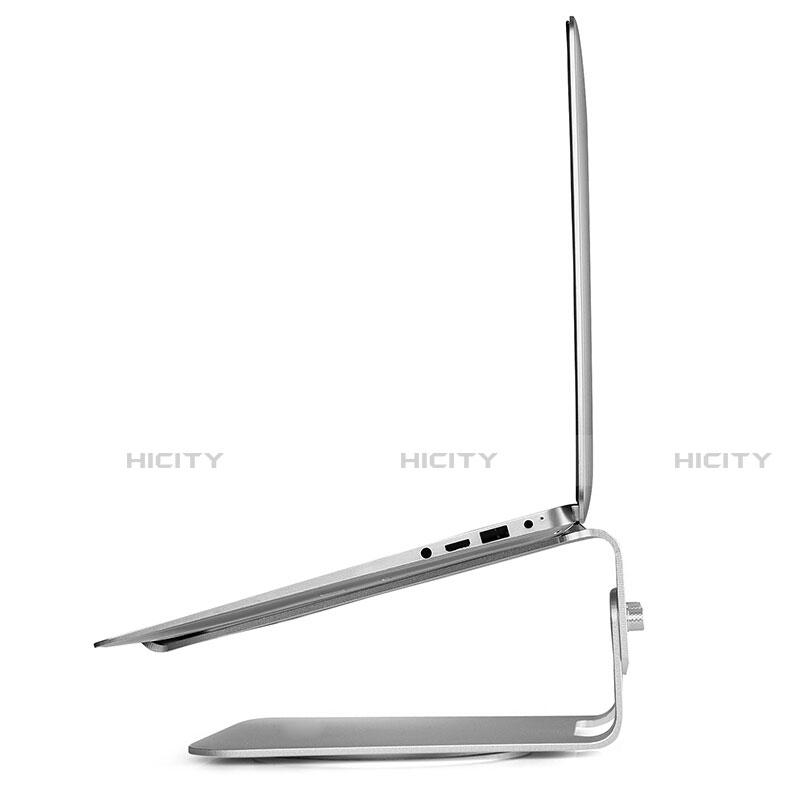 NoteBook Halter Halterung Laptop Ständer Universal S16 für Apple MacBook Pro 13 zoll (2020) Silber